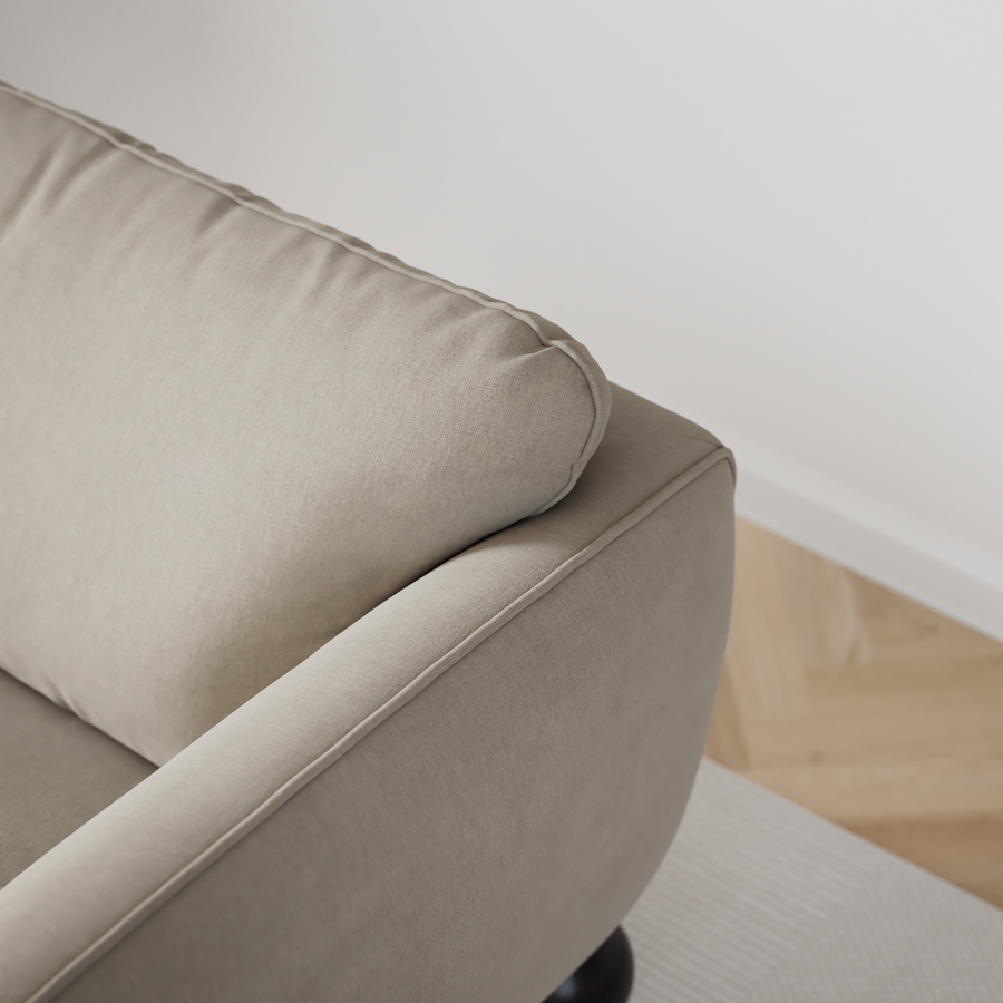 Madison 3-sits soffa med schäslong höger view 6