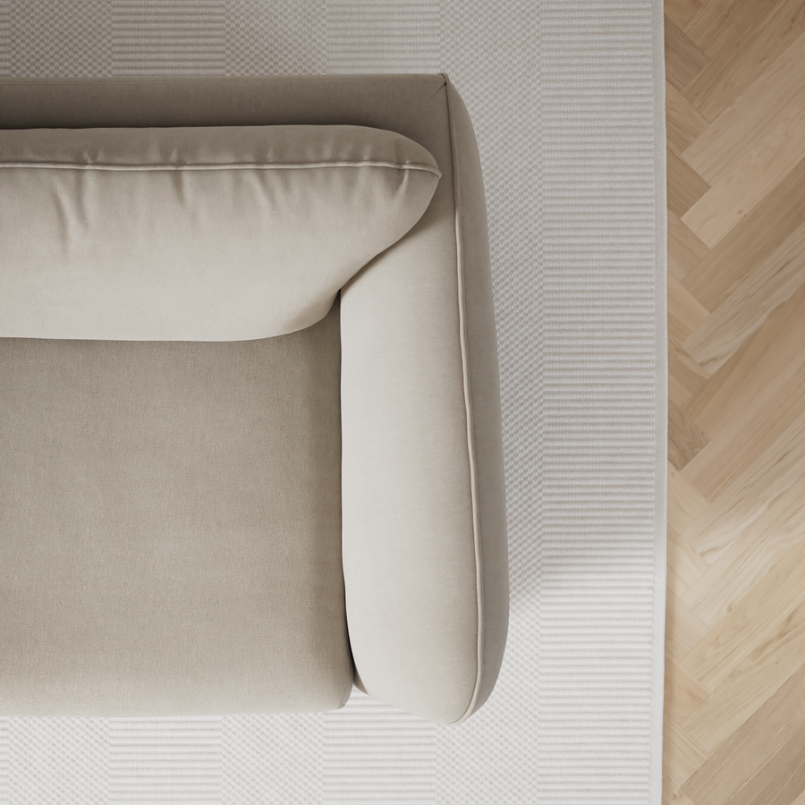 Madison 3-sits soffa med schäslong höger view 7