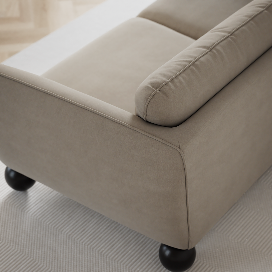 Madison 3-sits soffa med schäslong höger view 8