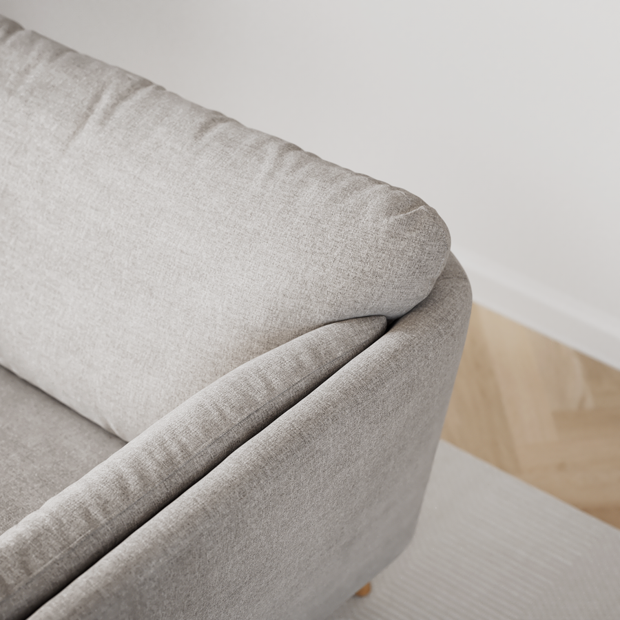 Madison Lux 3-sits soffa med schäslong höger view 5