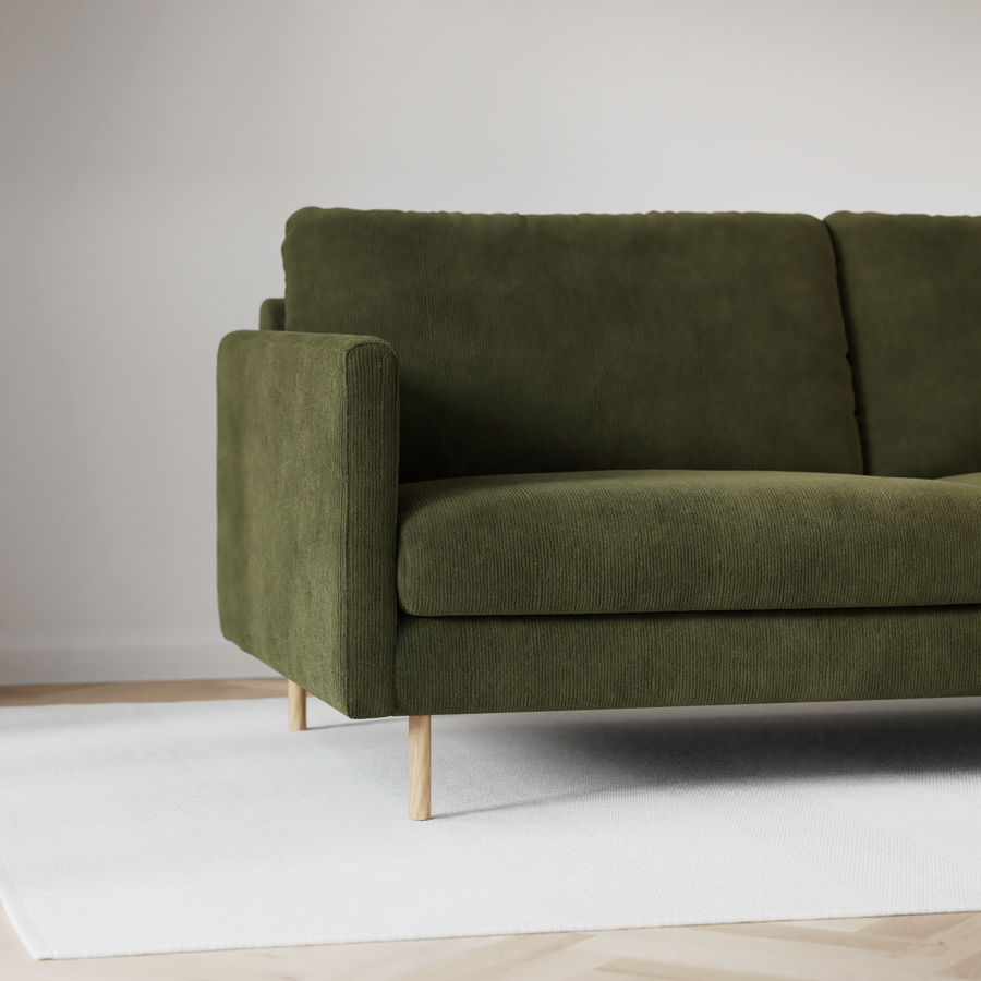 Madison Lux 2-sits soffa med divan vänster och schäslong höger view 2