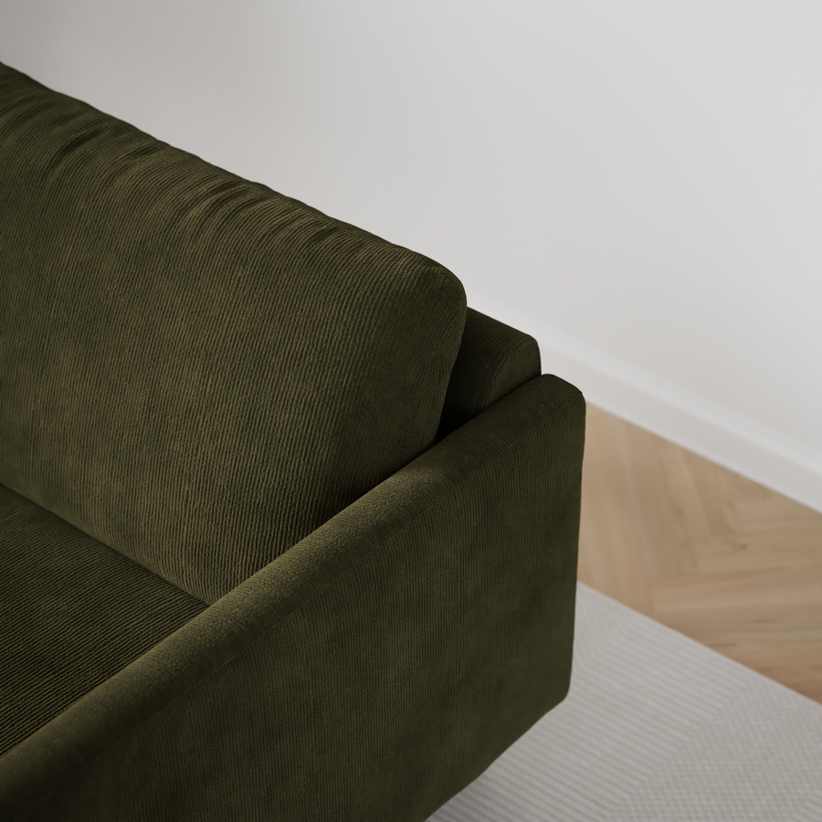 Madison Lux 2-sits soffa med divan vänster och schäslong höger view 3