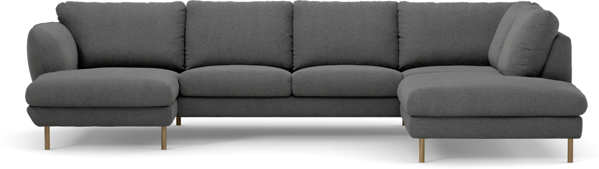 Madison Lux 2-sits soffa med schäslong vänster och divan höger