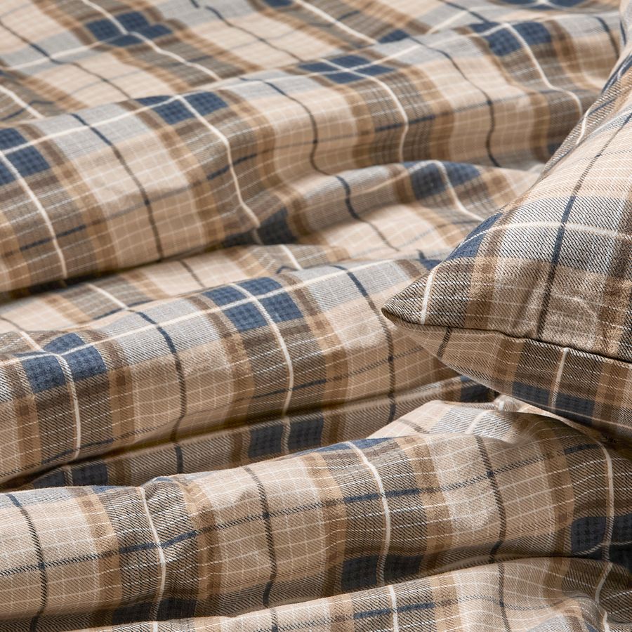 Malte Påslakanset i bomullsflanell view 3