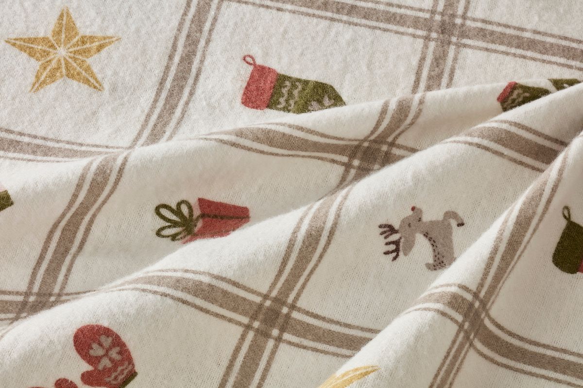 Lovis Påslakanset i bomullsflanell view 3