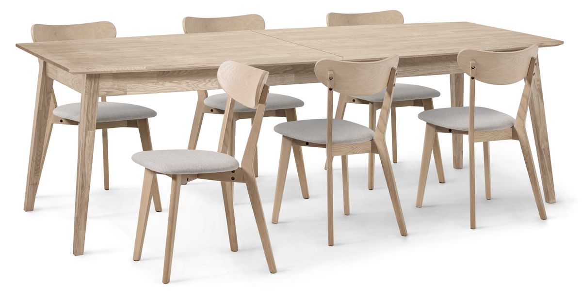 Ekerö Matgrupp med 6 stolar Ludvig