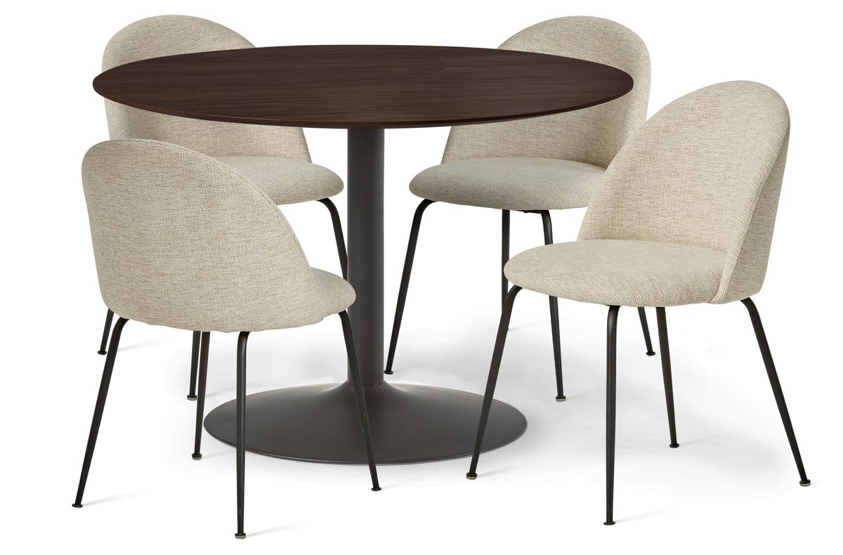 Plaine Matgrupp med 4 stolar Kiwi