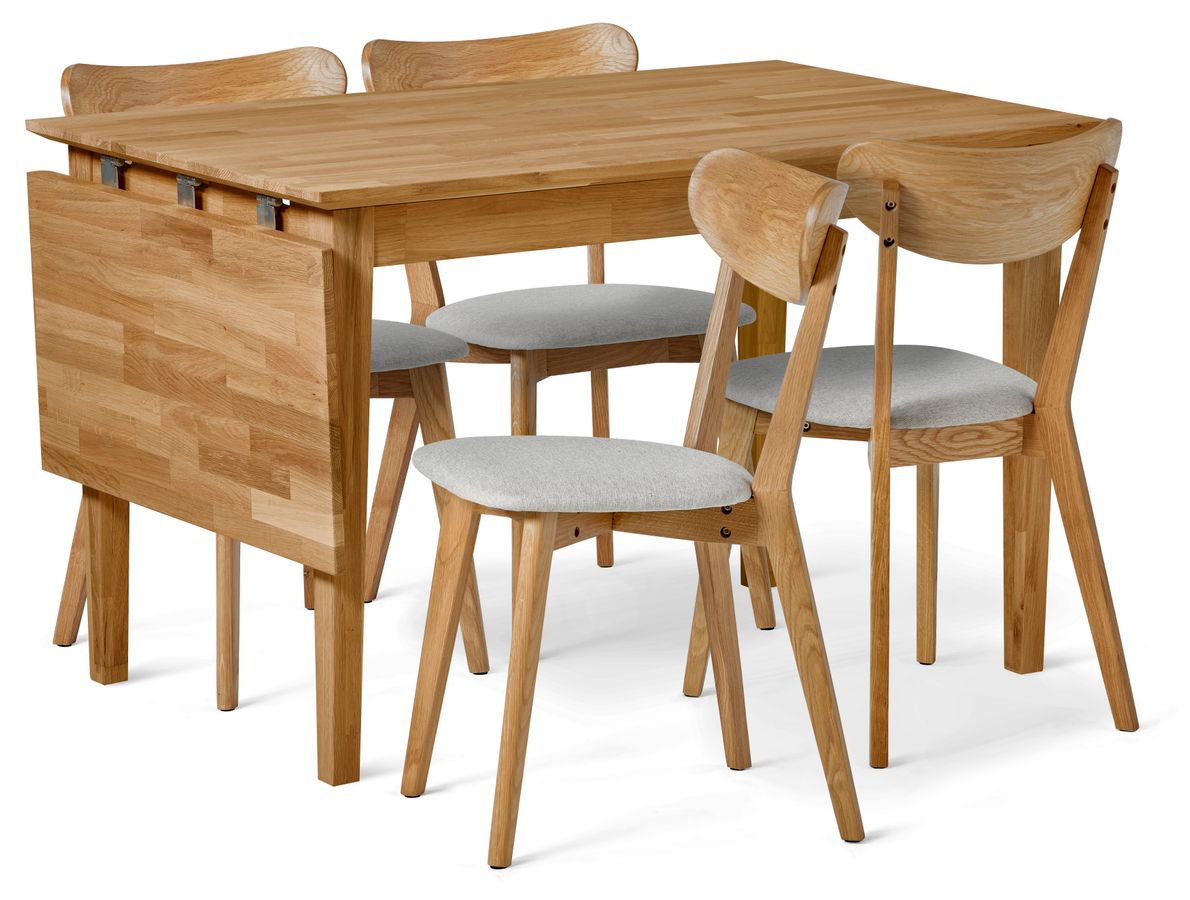 Ekerö Matgrupp med 4 stolar Ludvig