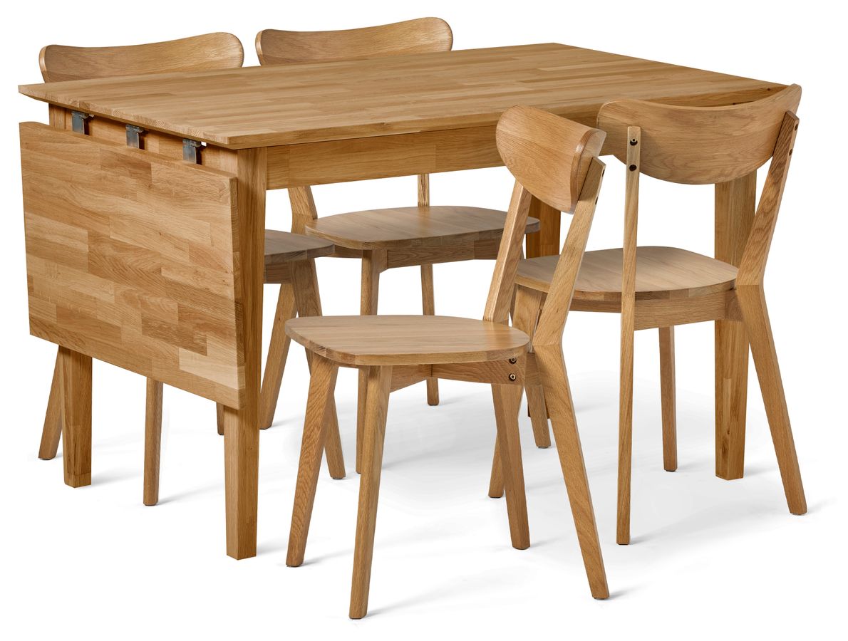 Ekerö Matgrupp med 4 stolar Ludvig