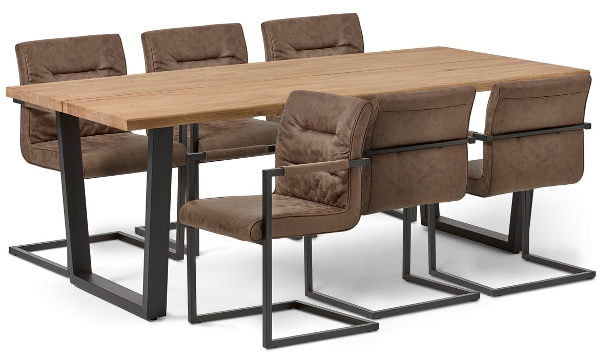 Eastwood live Matgrupp med 6 karmstolar Eastwood