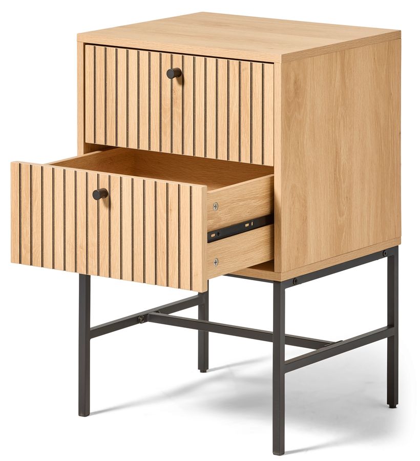 Tino Sängbord med 2 lådor view 4