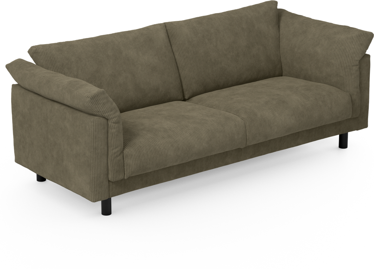 Cherrie 3-sits soffa view 2