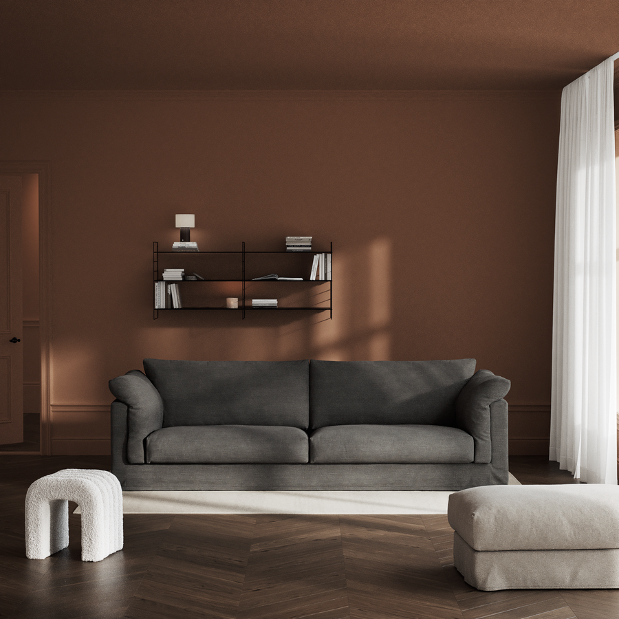 Cherrie 4-sits soffa med kappa view 5