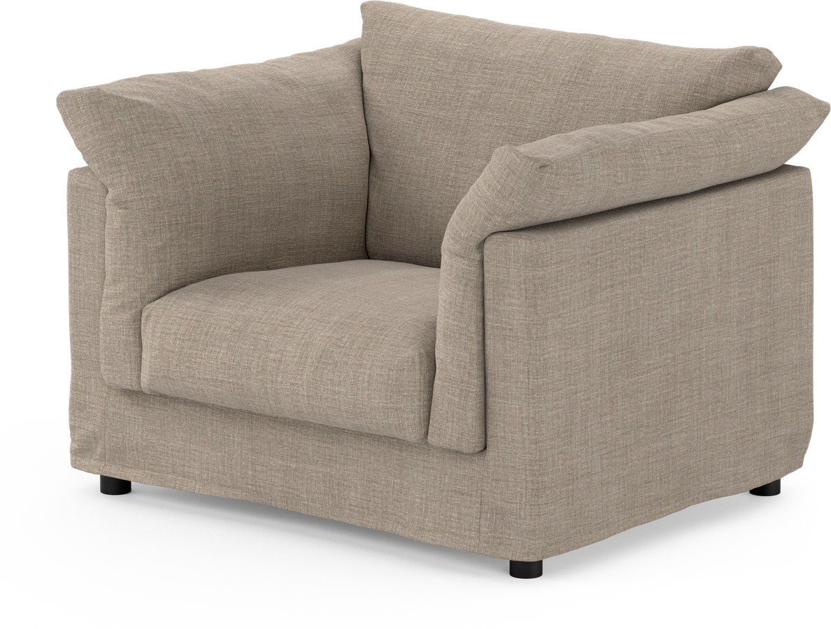 Cherrie Fåtölj med kappa view 3