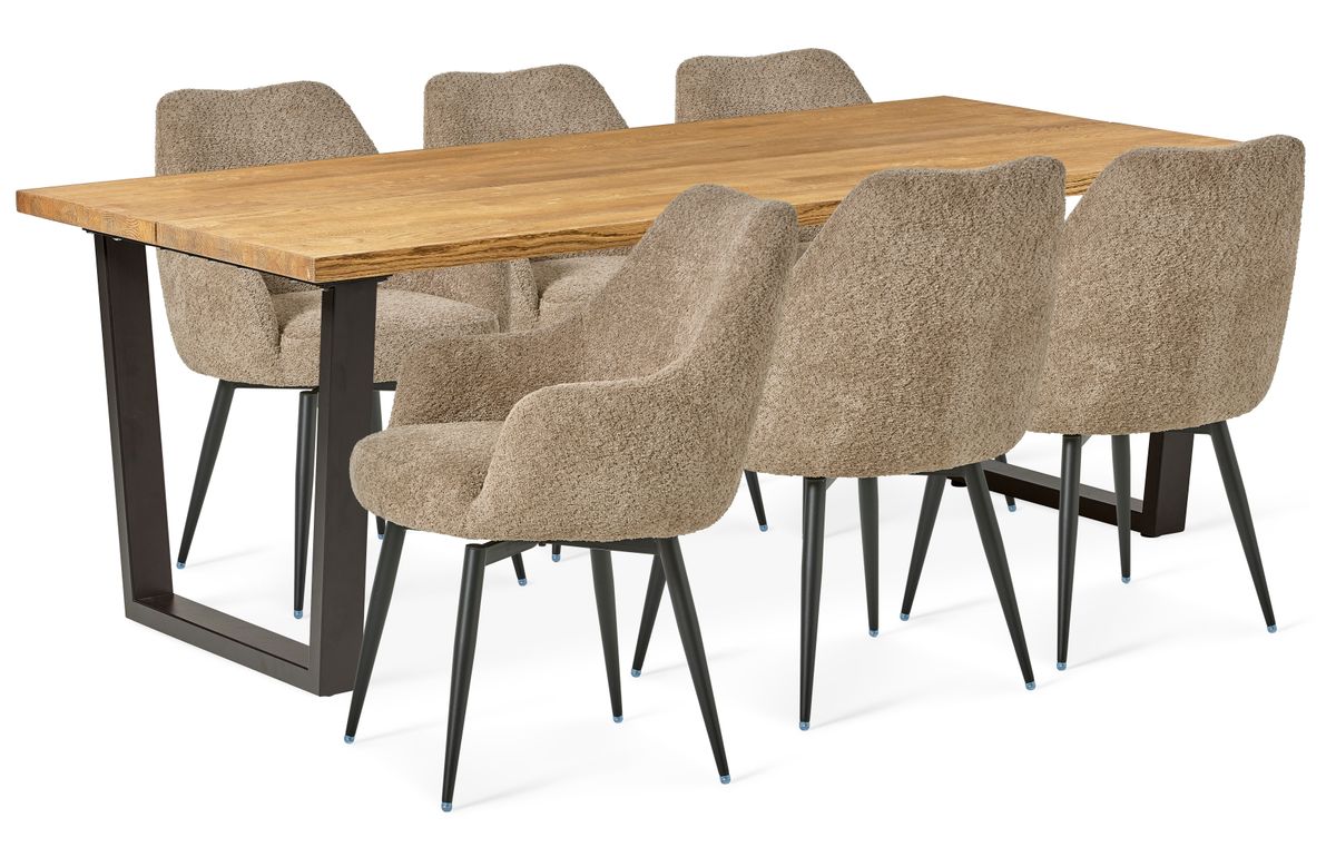 Eastwood Matgrupp med 6 stolar Edin