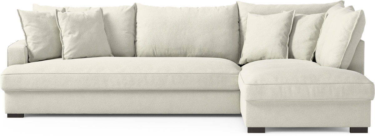 Mila 3-sits soffa med divan höger