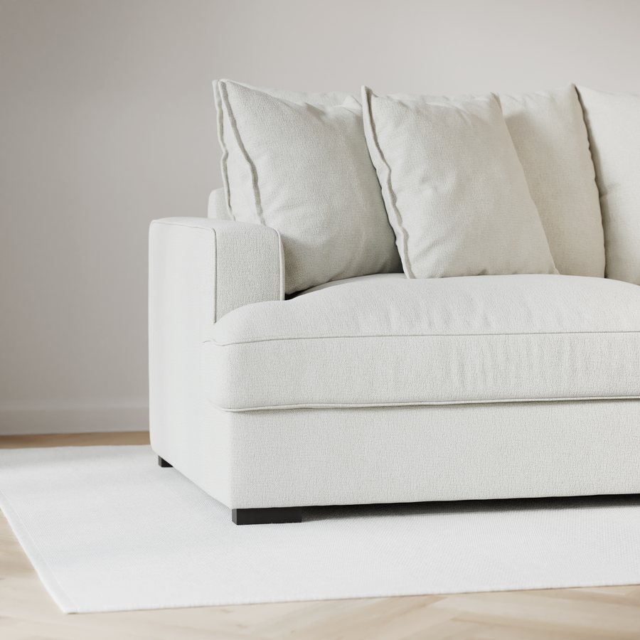 Mila 3-sits soffa med divan höger view 5