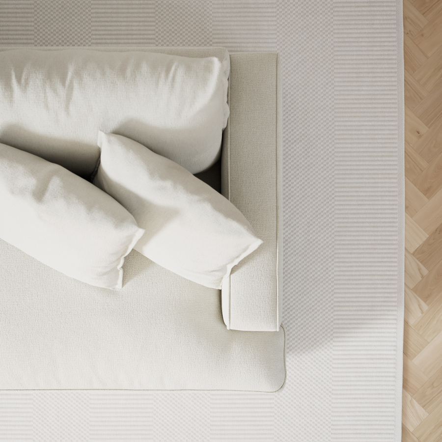 Mila 3-sits soffa med divan höger view 7