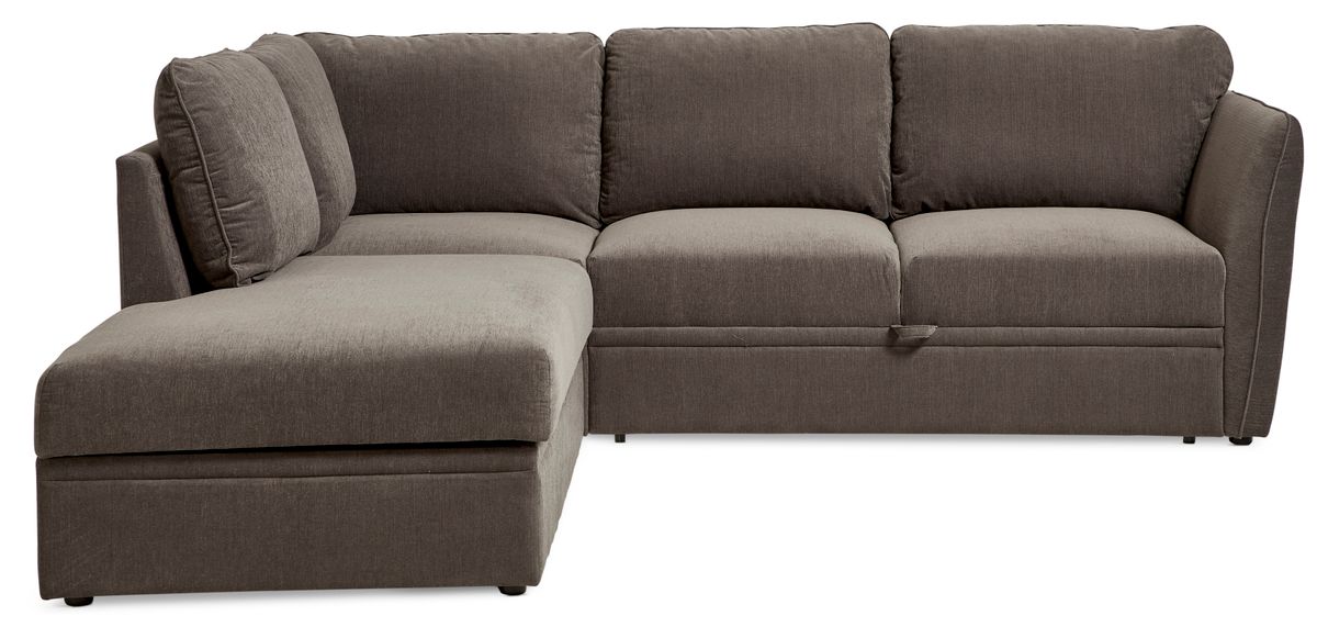 Öland Bäddsoffa med divan vänster