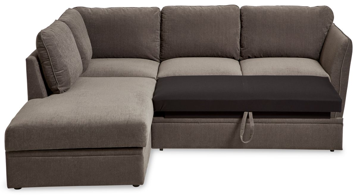 Öland Bäddsoffa med divan vänster view 2