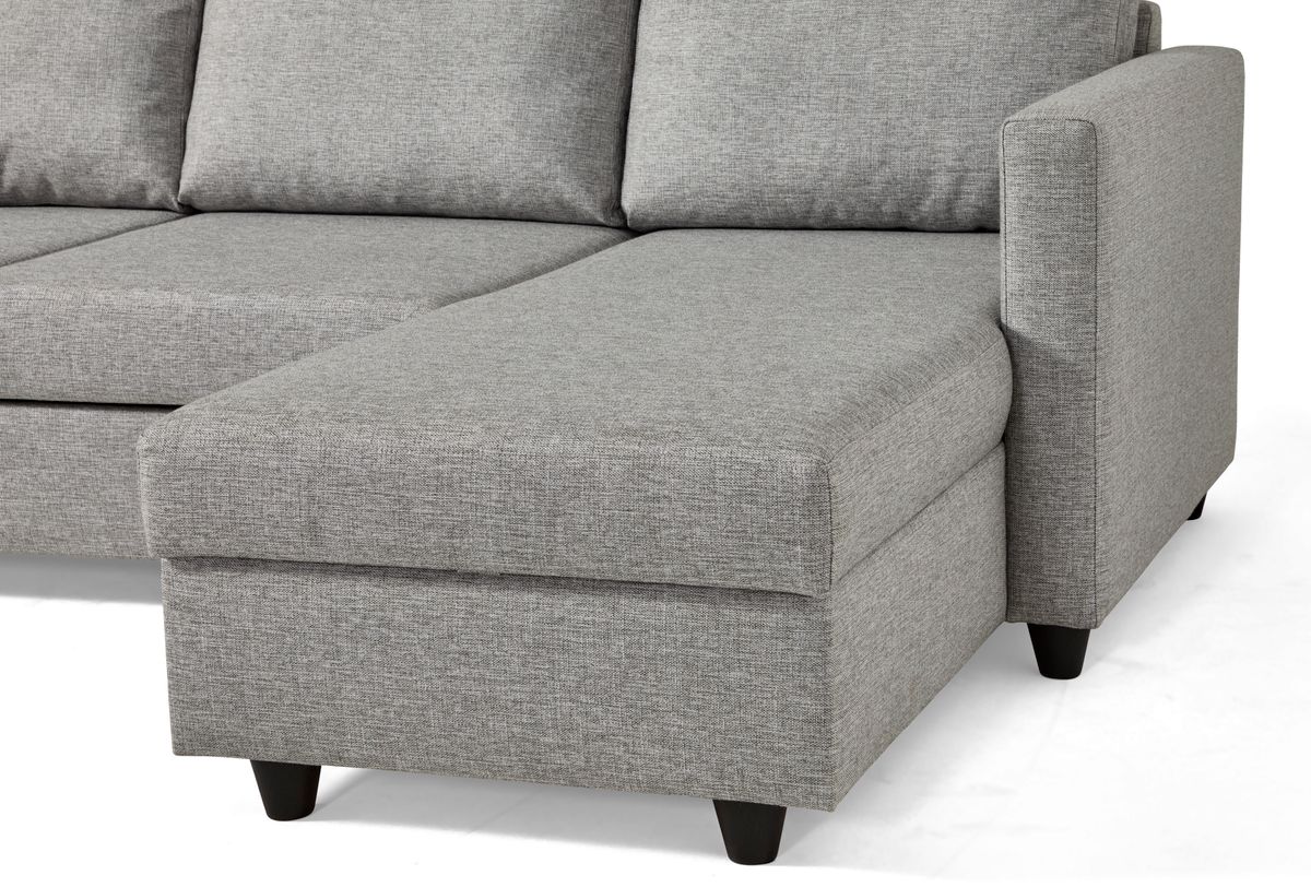 Skaftö Bäddsoffa med divan vänster och schäslong höger view 6