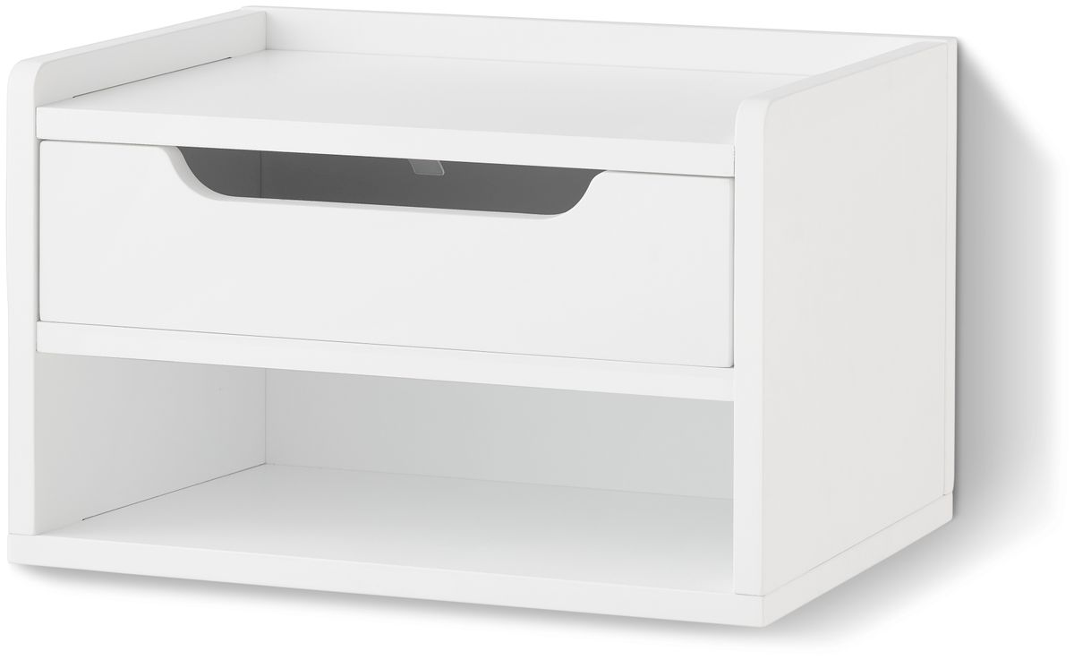 Plint Vägghängt sängbord view 2