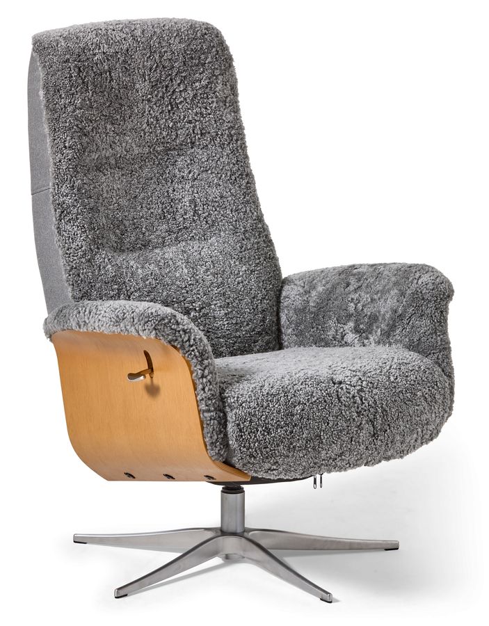 Ullrik Fåtölj med fotpall view 5