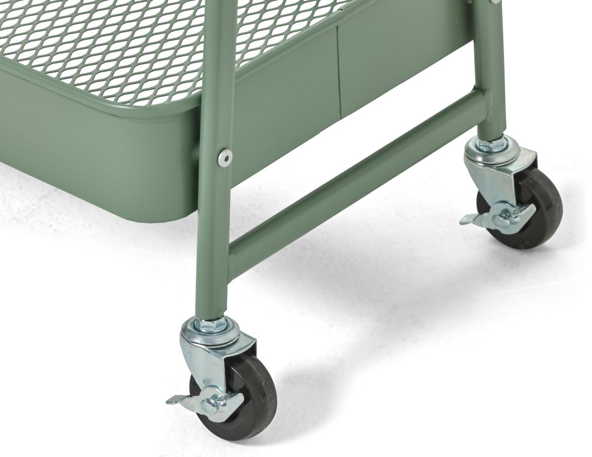 Rollo Rullvagn med 3 hyllplan view 2