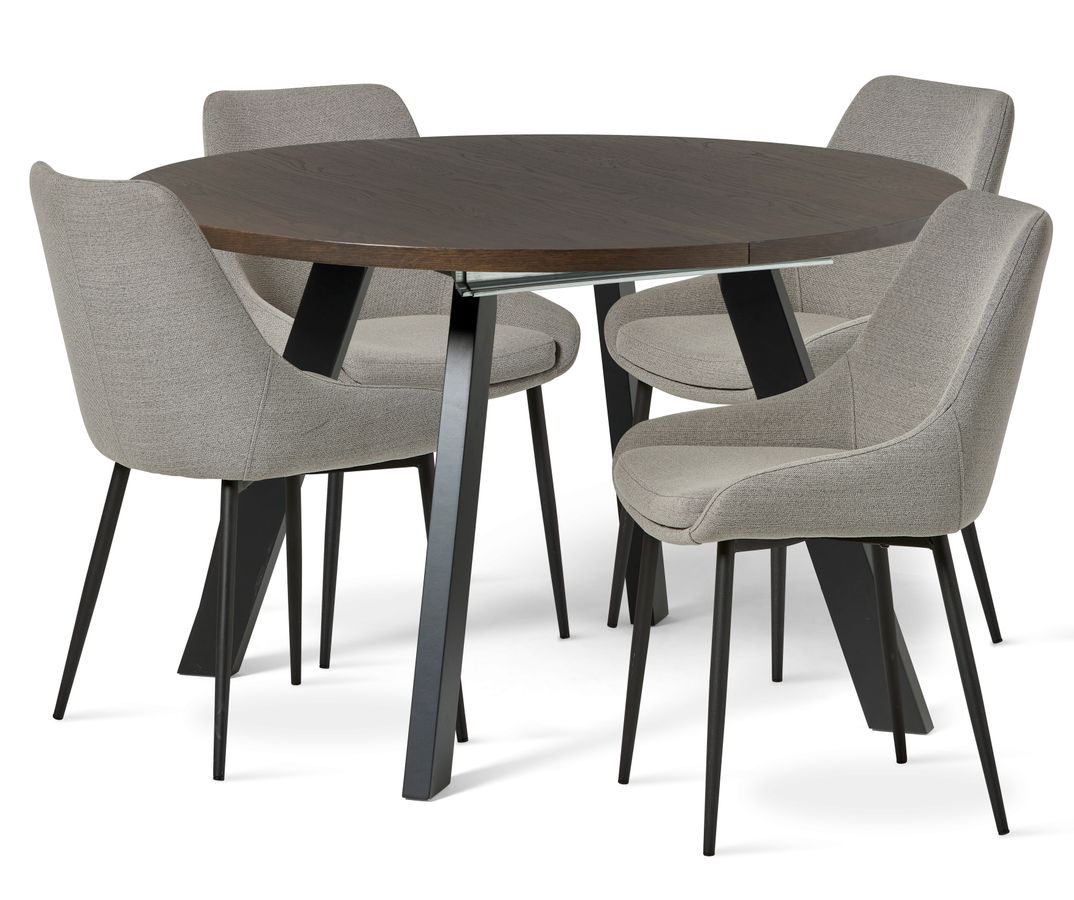 Nomad Matgrupp med 4 stolar Leon