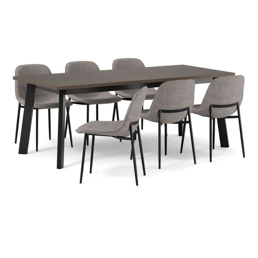 Nomad Matgrupp med 6 stolar Melic