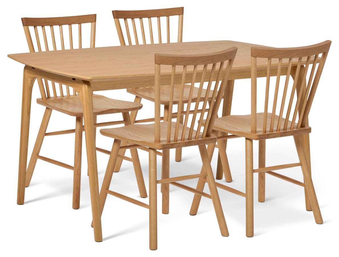 Nashua Matgrupp med 4 stolar Vista