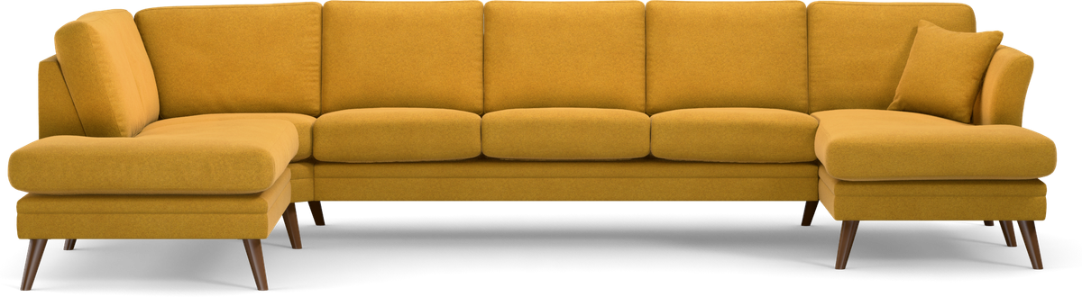 Eden 3-sits soffa med divan vänster och schäslong höger