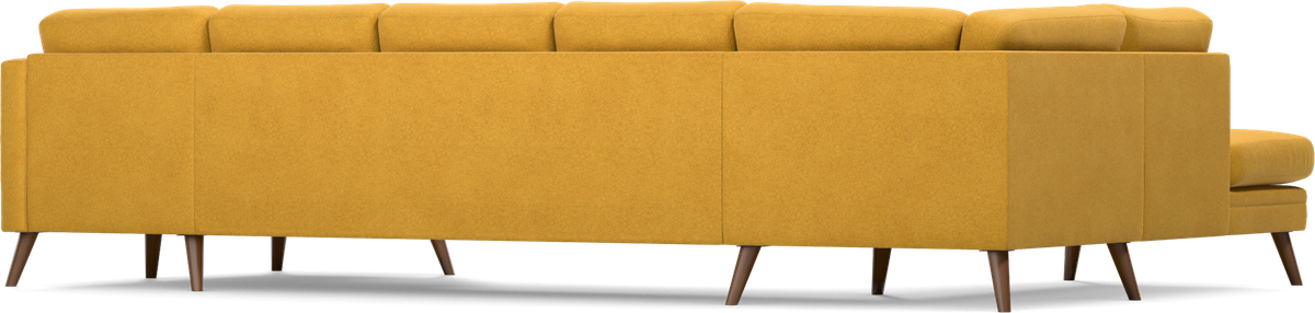 Eden 3-sits soffa med divan vänster och schäslong höger view 4