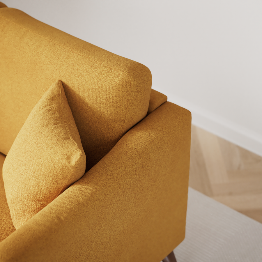 Eden 3-sits soffa med divan vänster och schäslong höger view 6