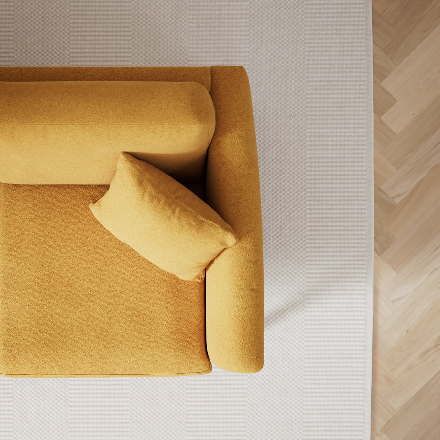 Eden 3-sits soffa med divan vänster och schäslong höger view 7