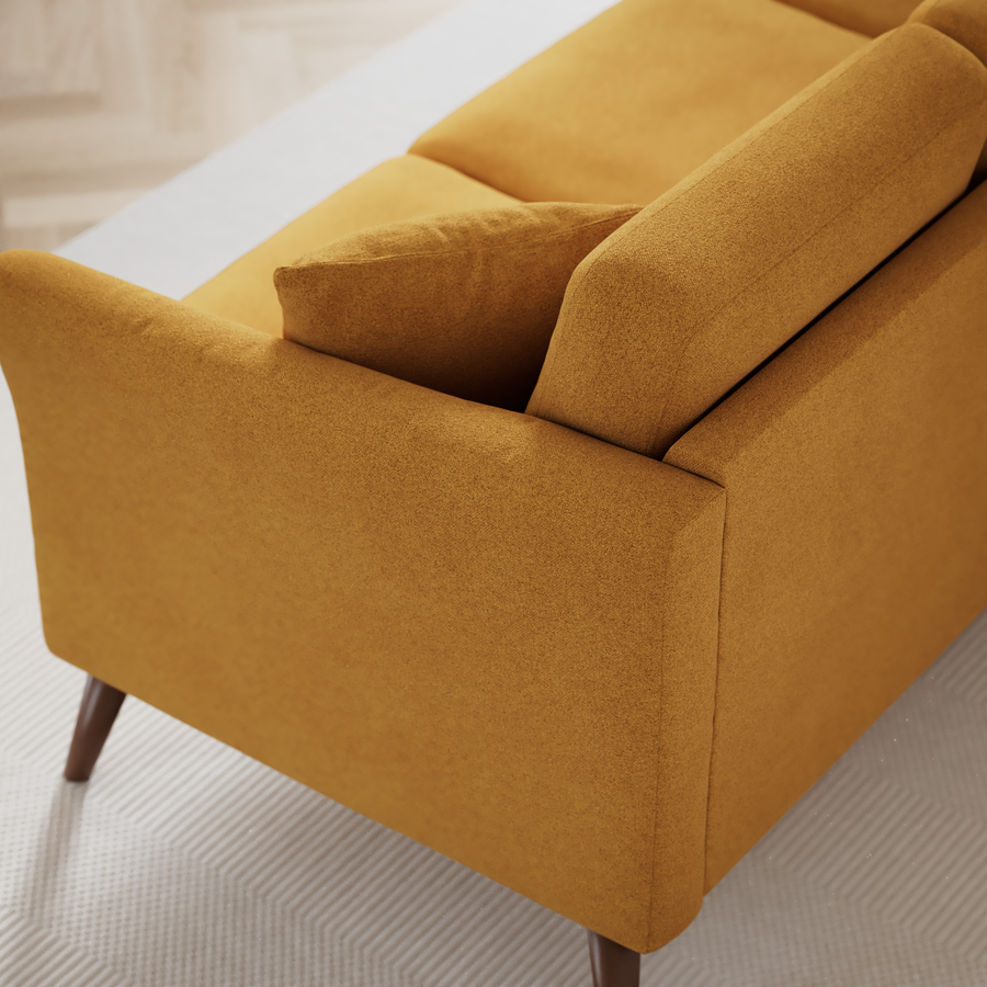 Eden 3-sits soffa med divan vänster och schäslong höger view 8