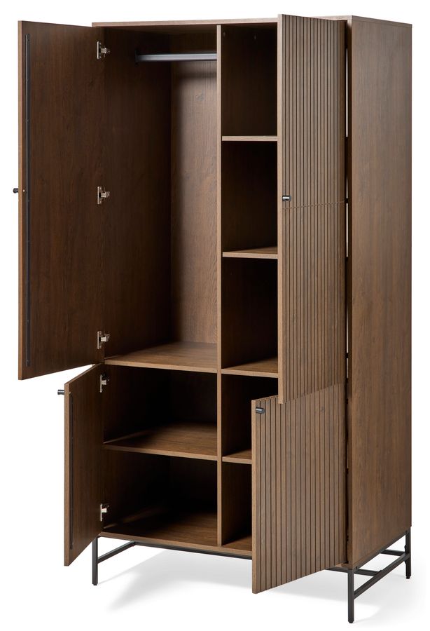 Tino Garderob med 4 dörrar view 7