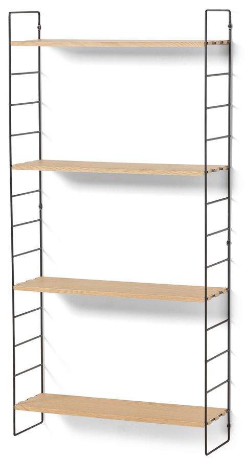 Wera Vägghylla byggbar med 4 hyllplan