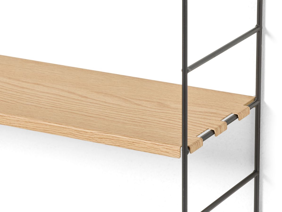 Wera Vägghylla byggbar med 4 hyllplan view 2