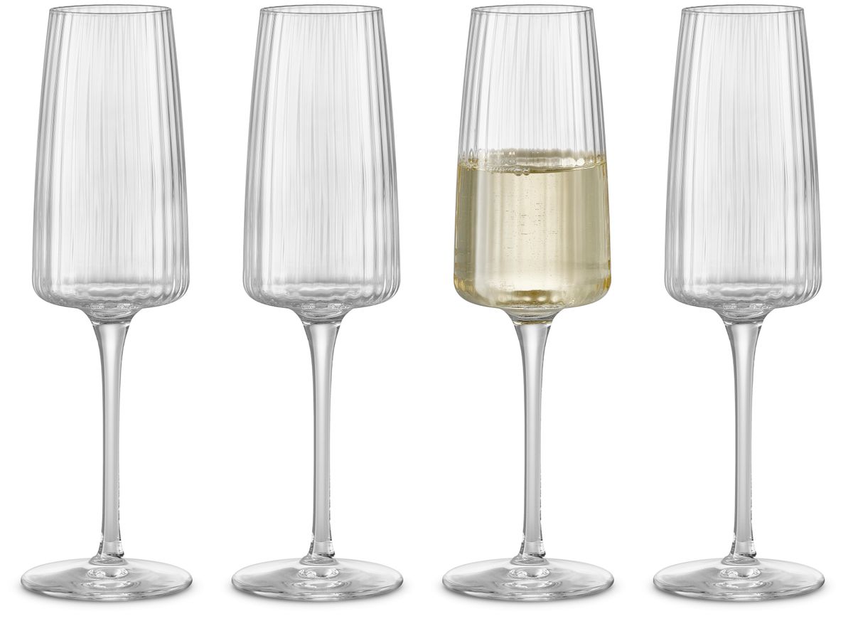 Exclusiva Champagneglas view 2