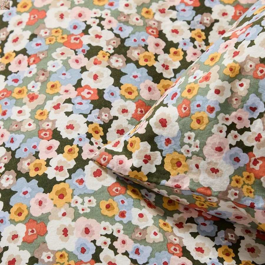 Kaio Påslakanset i tvättad bomull view 2