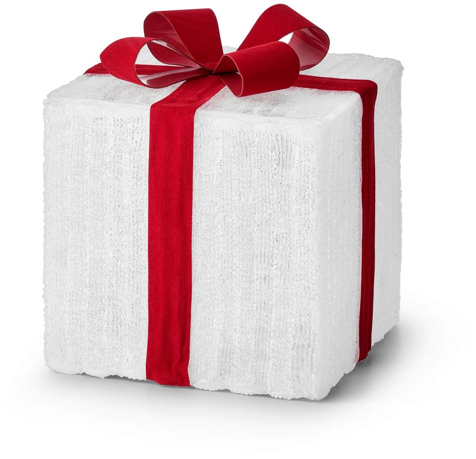 Julklapp Dekorationsbelysning L25 B25 H25 cm