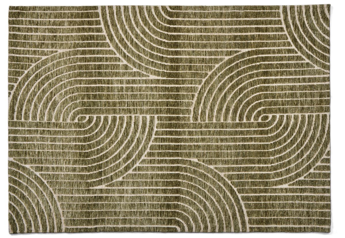 Melvin Maskinstickad matta