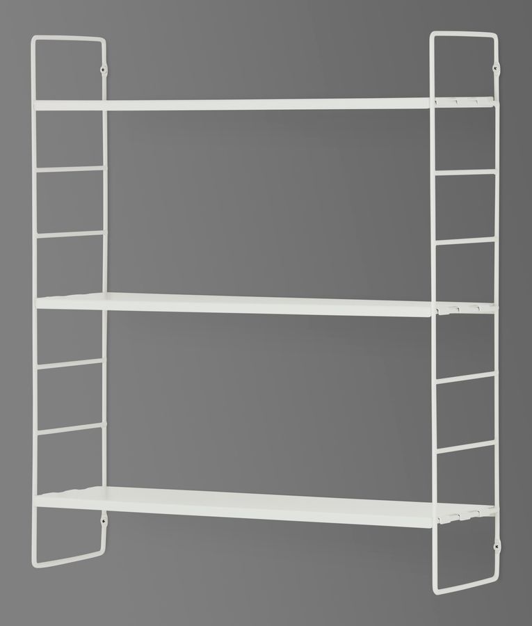 Wera Vägghylla byggbar med 3 hyllplan view 2