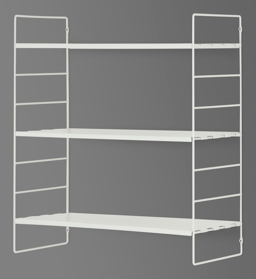 Wera Vägghylla byggbar med 3 hyllplan view 2