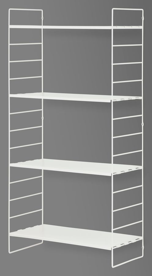 Wera Vägghylla byggbar med 4 hyllplan view 2