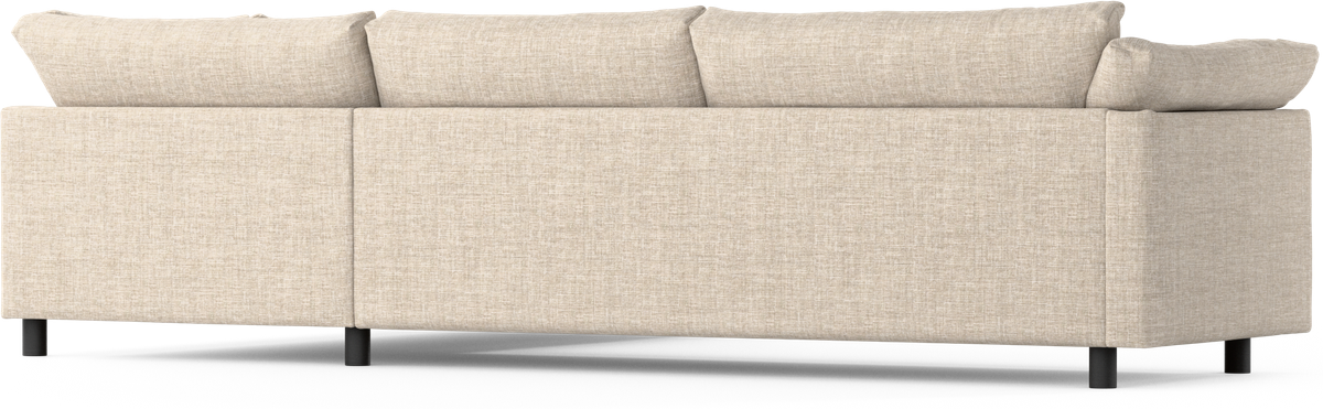 Cherrie 3-sits soffa med divan höger view 4