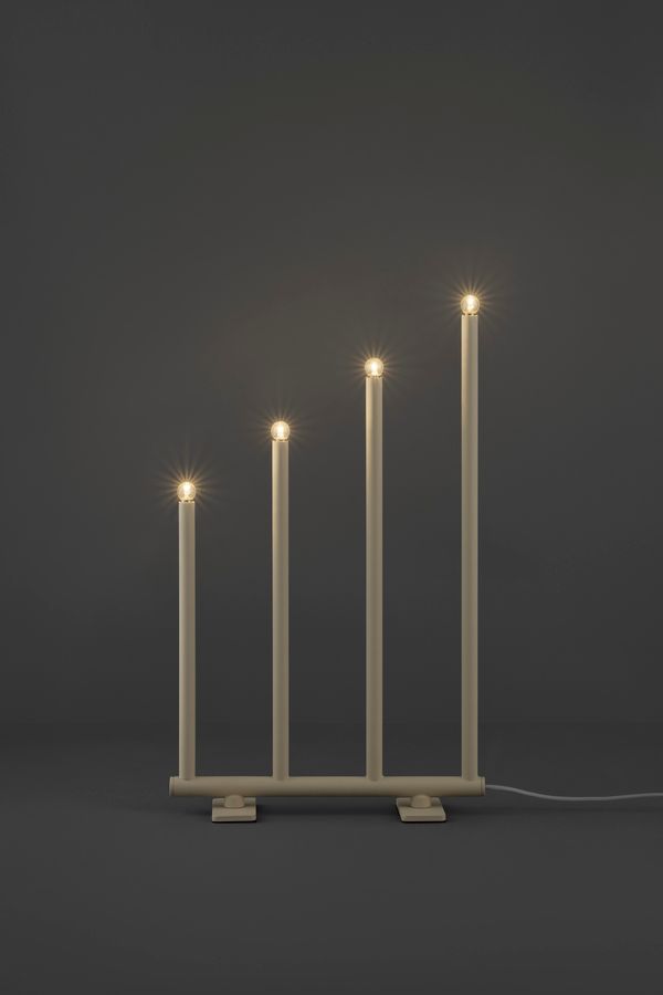 Elmer Adventsljusstake L25 H41 cm view 3