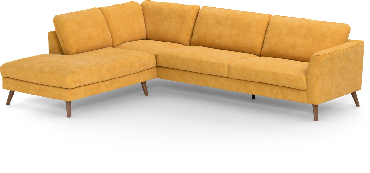 Bridge 4-sits soffa med divan vänster view 3