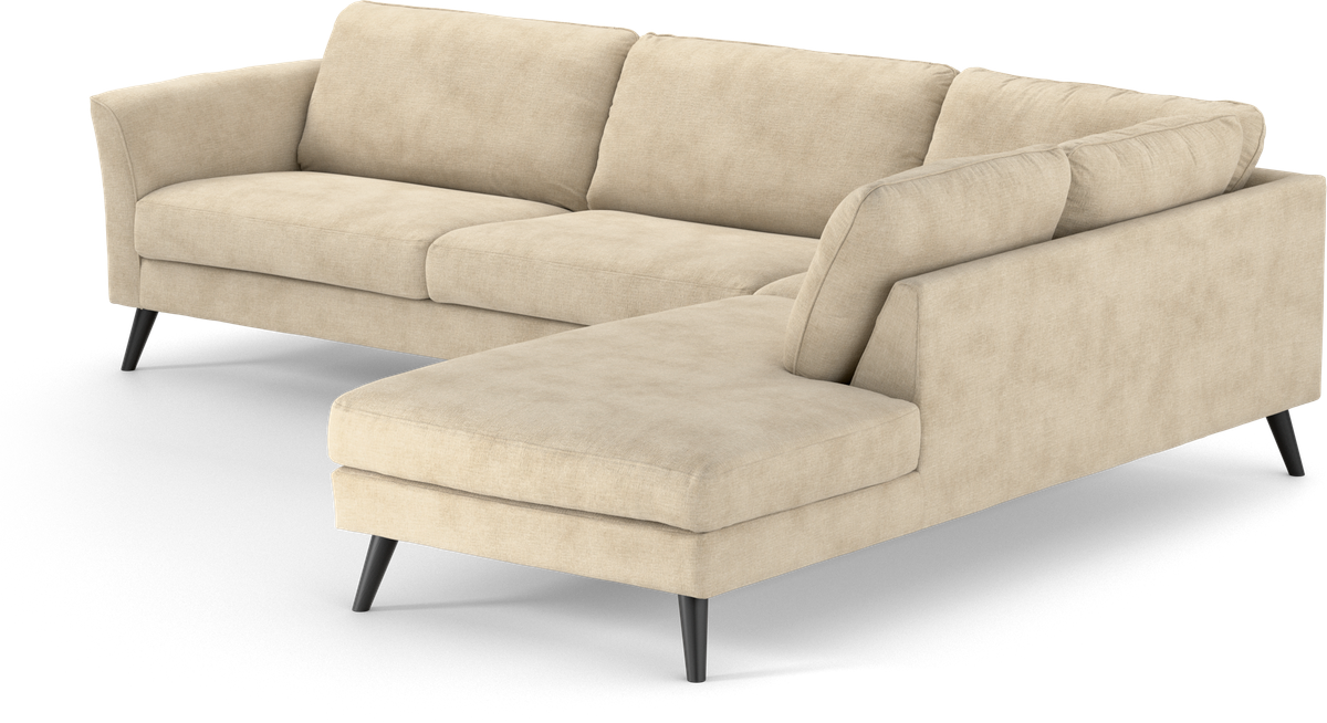 Bridge 4-sits soffa med divan höger view 3